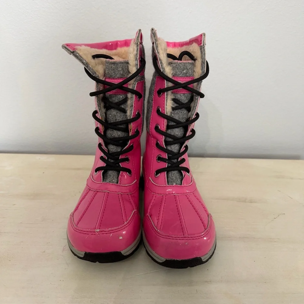 Ugg pink Patent Bute ll Sparkle Winter Boots